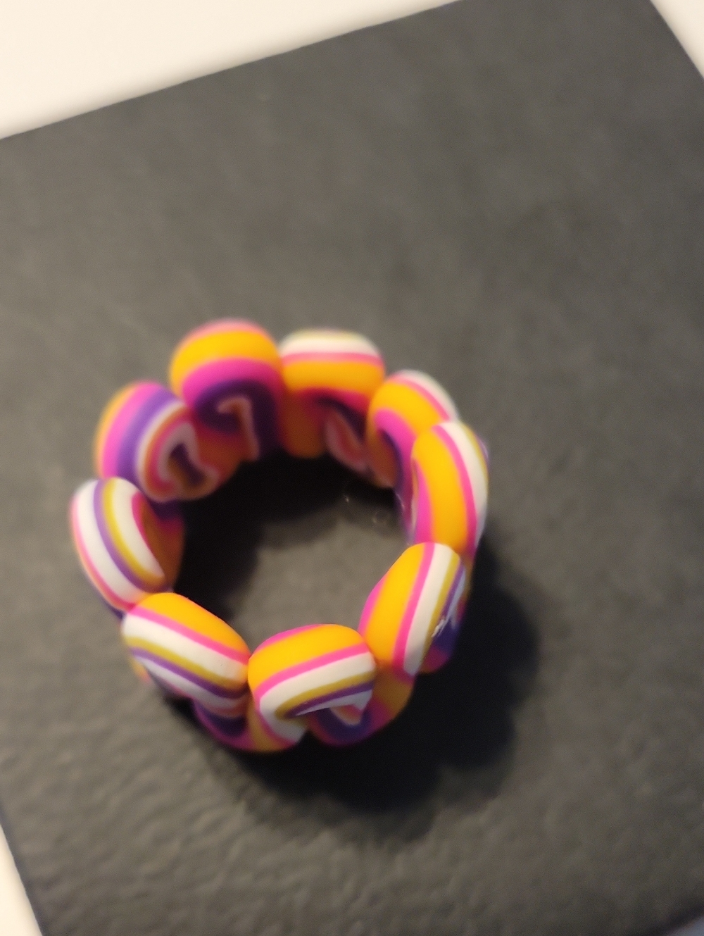 UNIQUE RING SIZE 8.5 - Picture 3 of 3